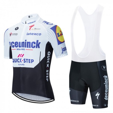 Cykeltrøje + Bib Cykelshorts 2020 Deceuninck-Quick-Step N004